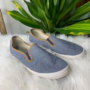 American Eagle Light Blue Slip On Sneakers
